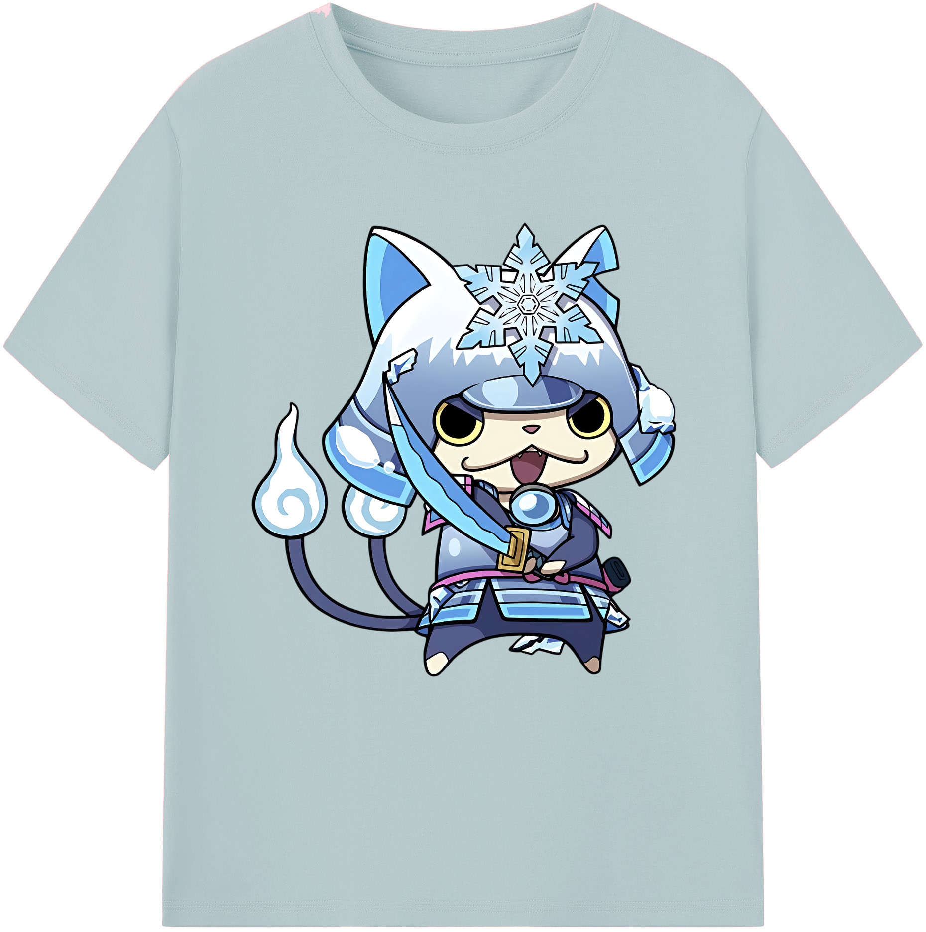 （画像用） 妖怪ウォッチ Yo-kai Watch 綿100％半袖Tシャツ（フロントプリント）